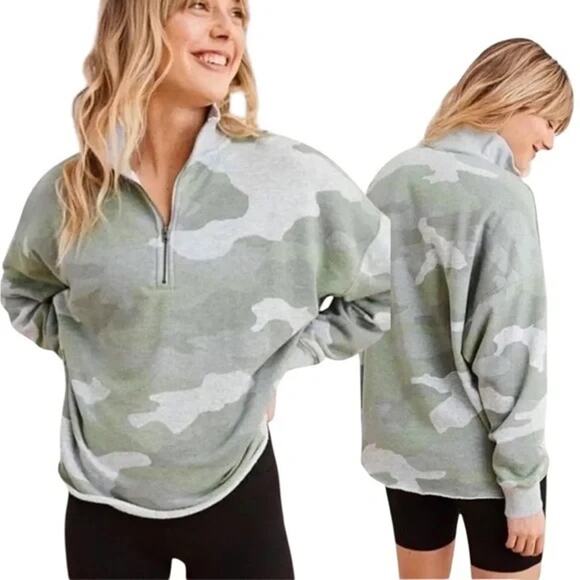 Aerie Tops - Just in 🔆 | Aerie Sunday Soft Pullover 1/4 Zip Up Women's Sweater SZ M
